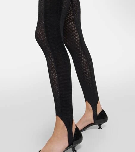 Khaite Lace stirrup leggings 5