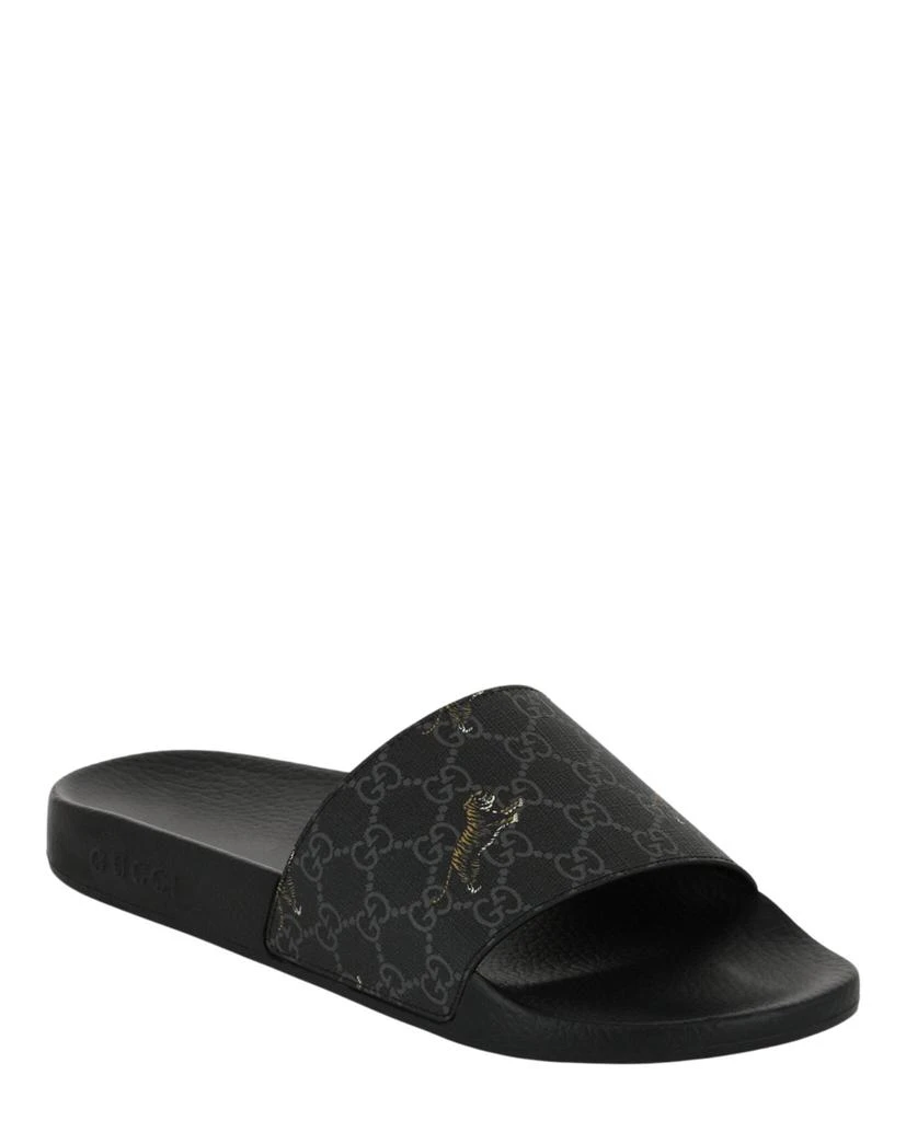 Gucci Pursuit Gg Supreme Tiger Slides 2