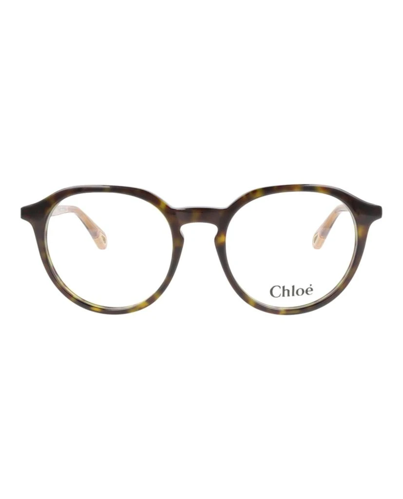 Chloé Round-Frame Bio Acetate Optical Frames 1