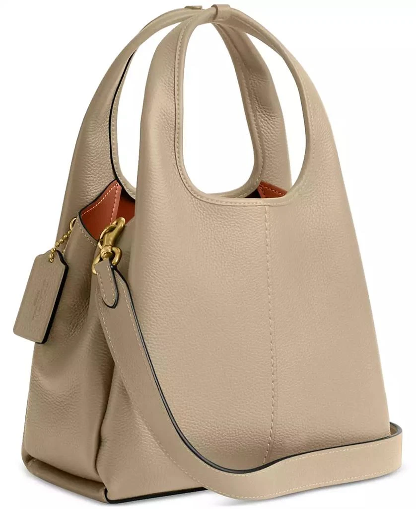 Coach Lana Small Polished Pebble Leather Shoulder Bag 23 4