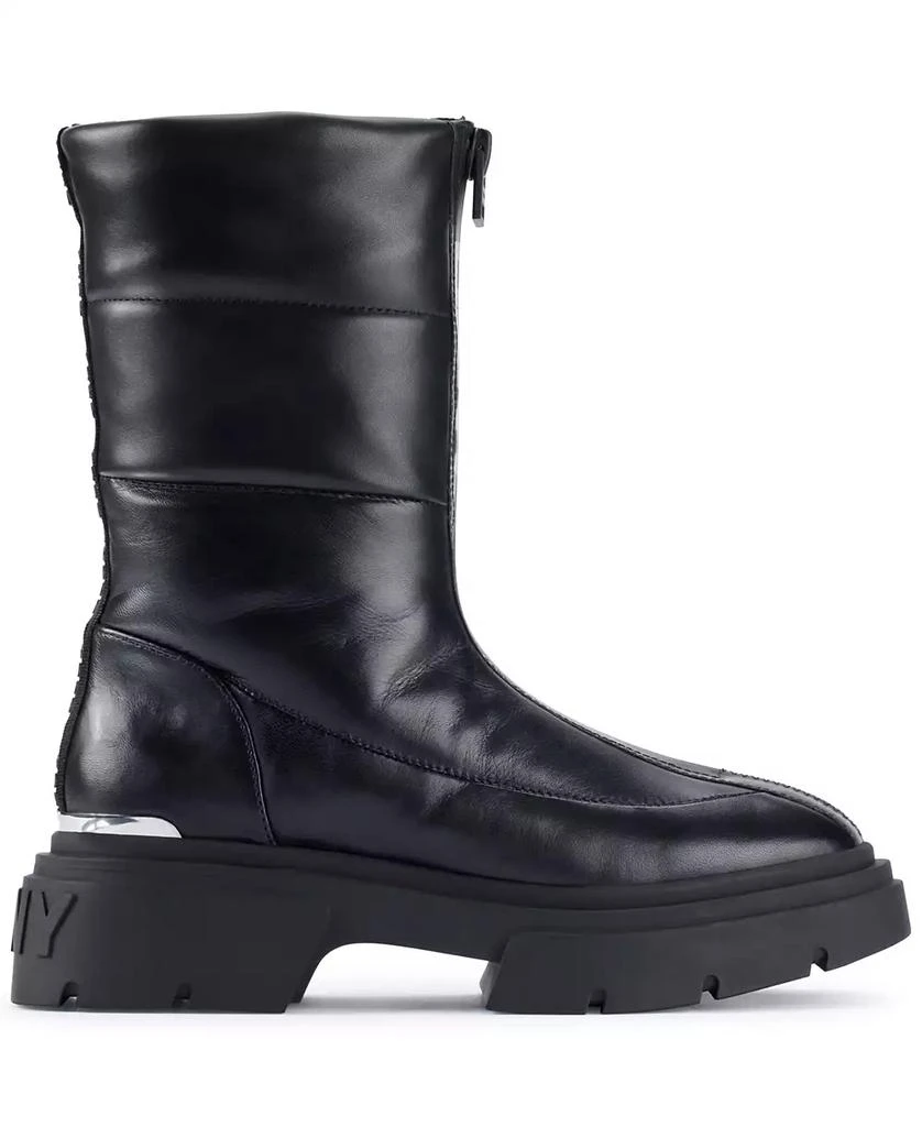 DKNY Women's Fiza Zip Up Winter Booties 8