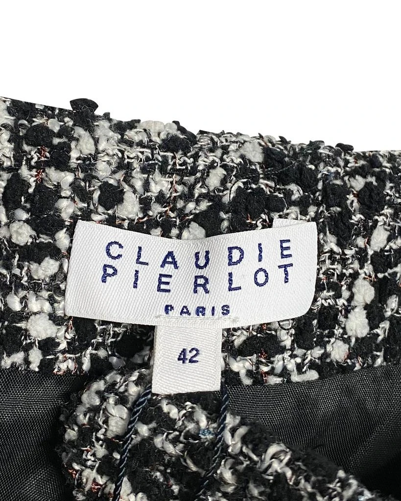 Claudie Pierlot Sasha Boucle Skirt in Black Polyester 3