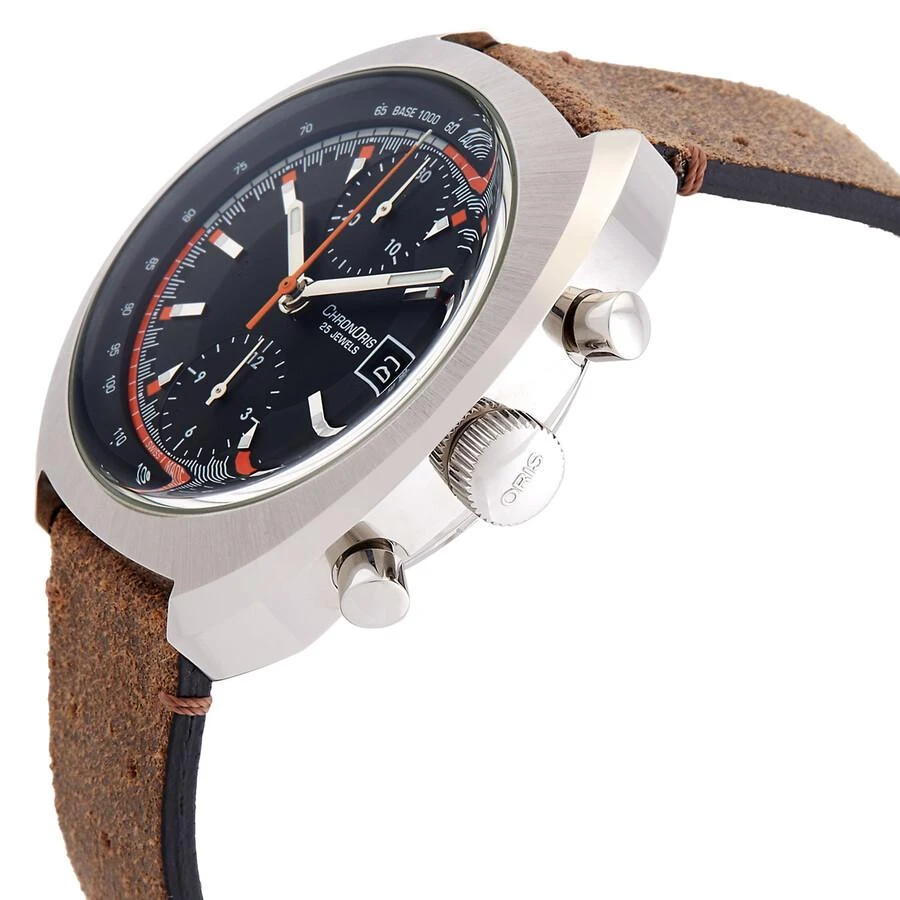 Oris Chronoris Limited Edition Chronograph Automatic Black Dial Watch 01 673 7739 4034-SET LS 2