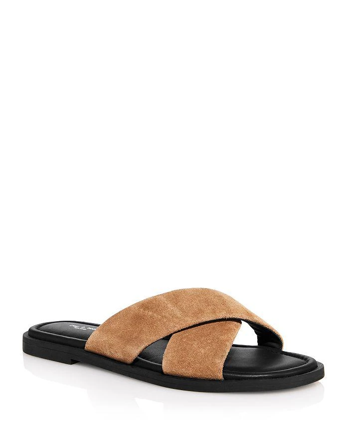 Rag & Bone Women's Geo Crossover Strap Slide Sandals 1