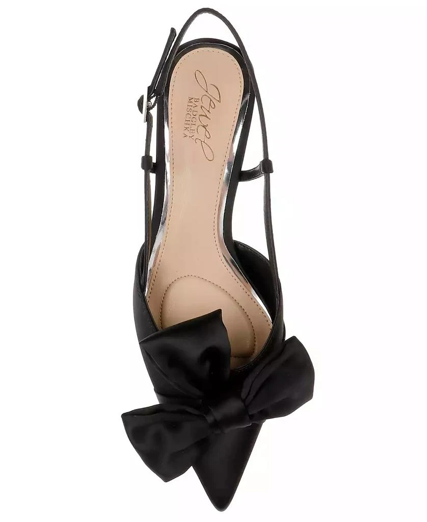 Badgley Mischka Women
s Shoshana Slingback Pumps 4