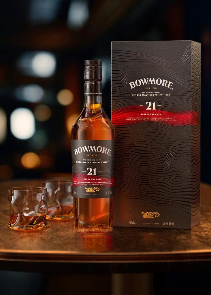 Bowmore 21 Year Old Sherry Cask Single Malt Whisky 2