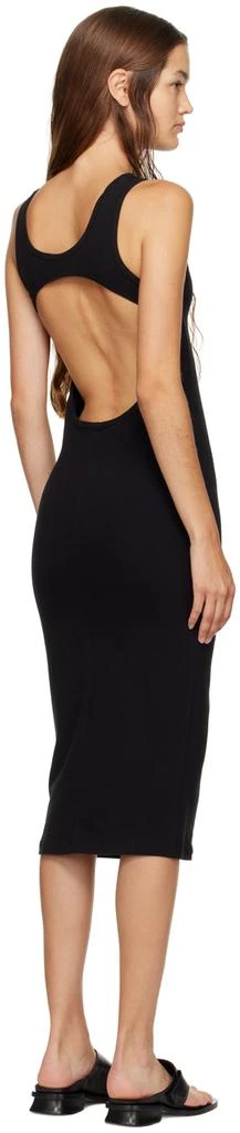 Gil Rodriguez Black Valentina Midi Dress 3