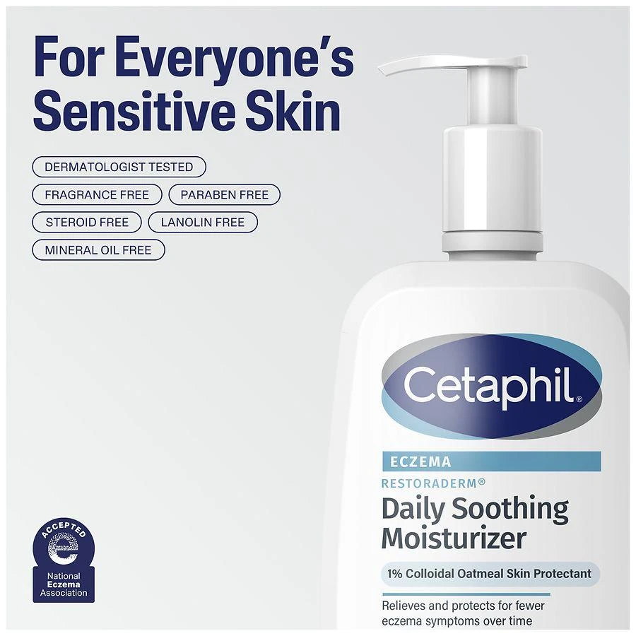 Cetaphil Eczema Restoraderm Soothing Moisturizer Unscented 5