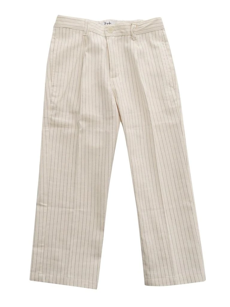 IL GUFO Il Gufo Pinstriped Straight Leg Pants 1