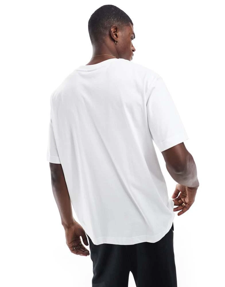 HERA Hera Mens label oversized t-shirt in white 4