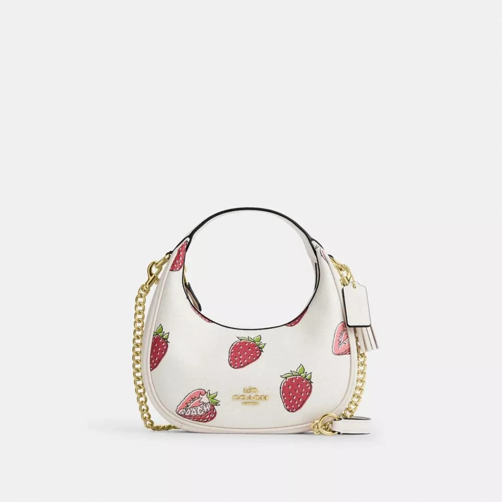 Coach Carmen Mini Crossbody Bag With Strawberry Print 1