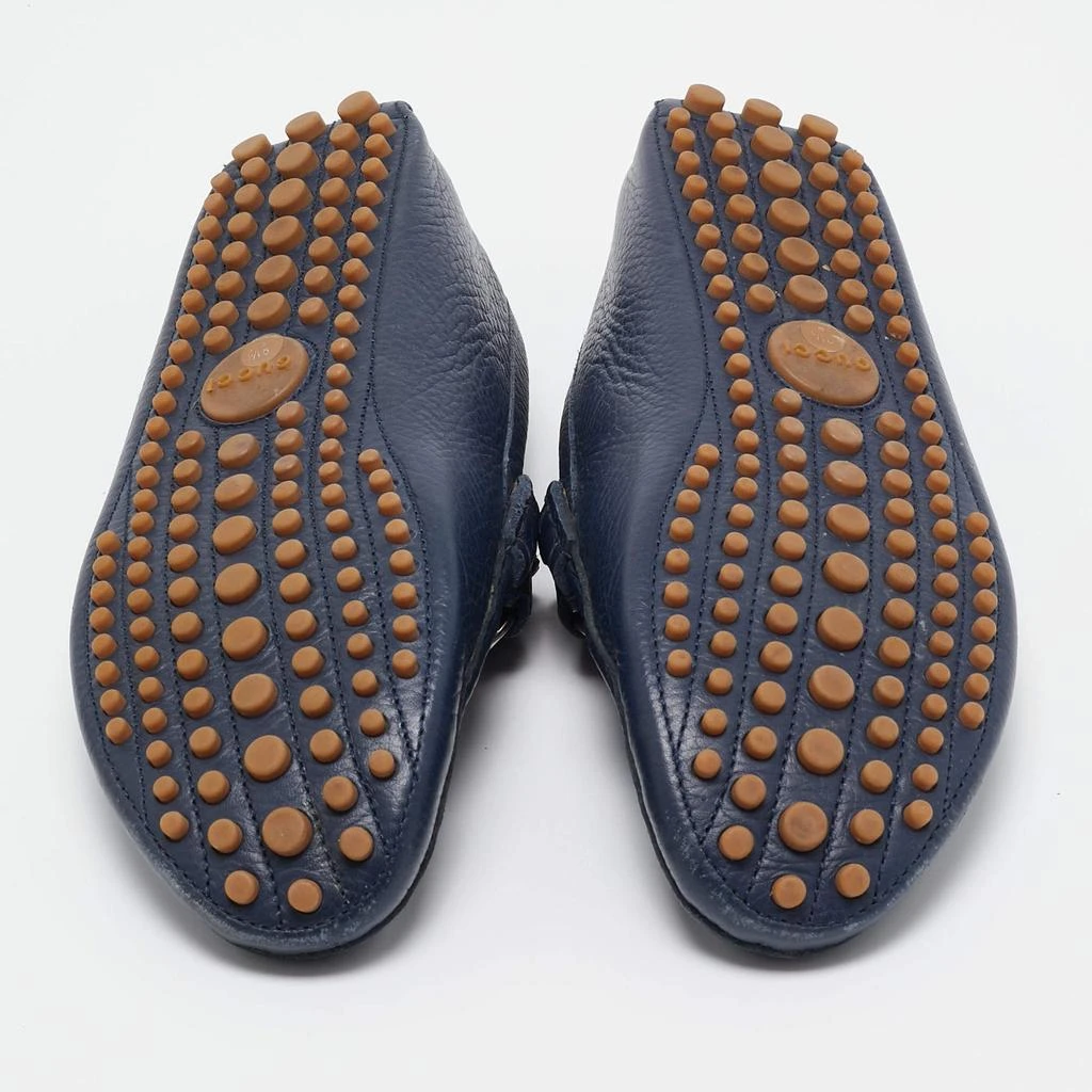 Gucci Gucci Navy Blue Leather Horsebit Loafers Size 42.5 6