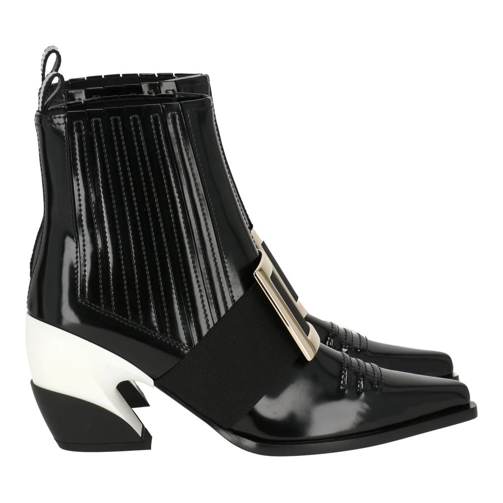 Roger Vivier Womens Black Boot 2