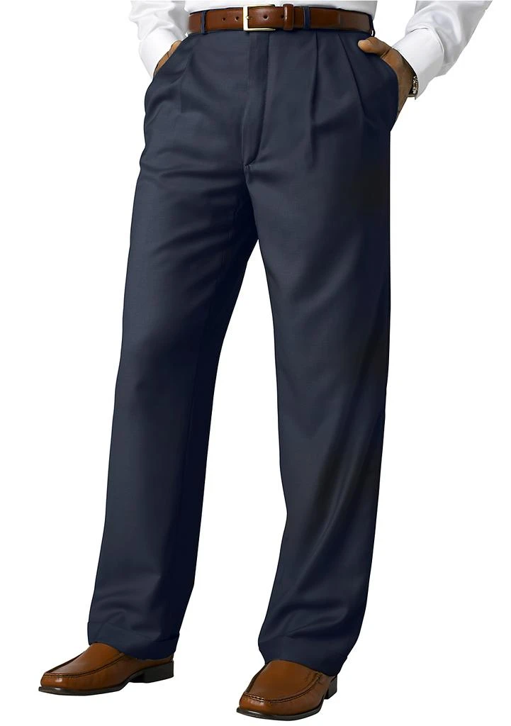 Ralph Lauren Classic Fit Total Comfort Pleated Dress Pants