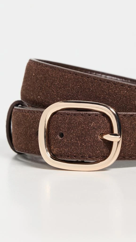 Shashi Kelly Buckle Belt In Brown 4