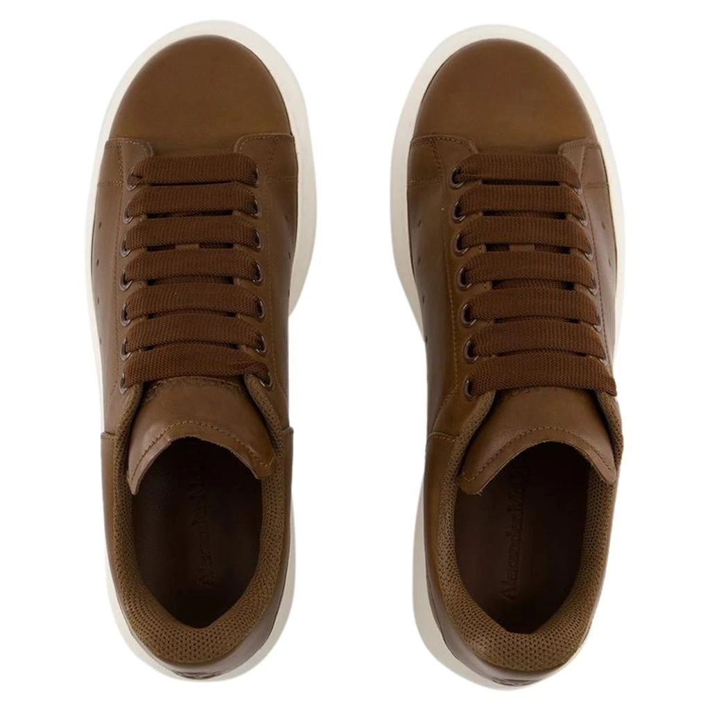 Alexander McQueen Oversized Sneakers -  - Leather - Khaki 4