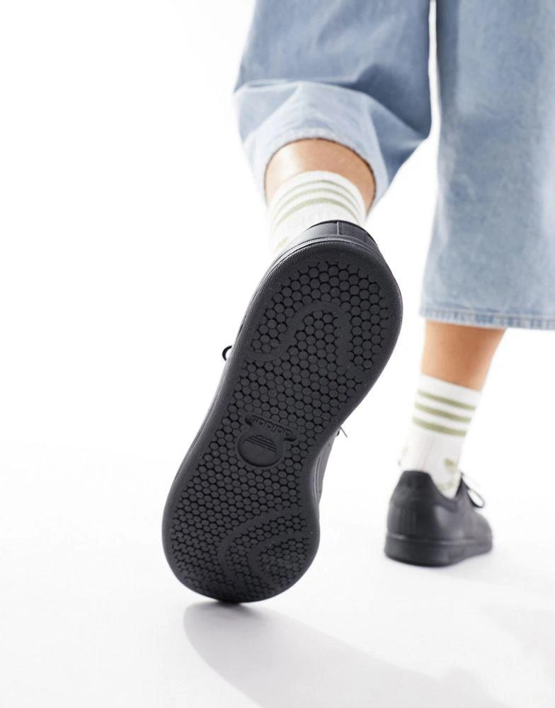 Adidas adidas Originals Stan Smith trainers in triple black 5