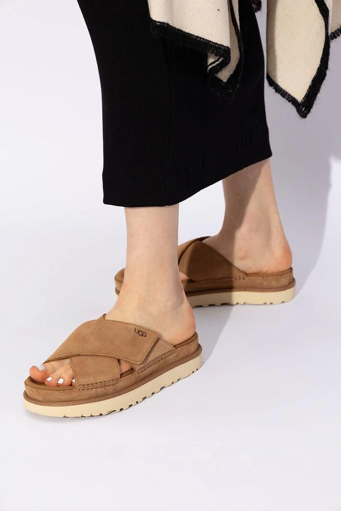 UGG ‘Goldenstar’ suede slides 2