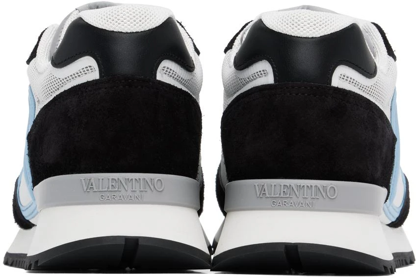 Valentino White & Black VLogo Pace Sneakers 2