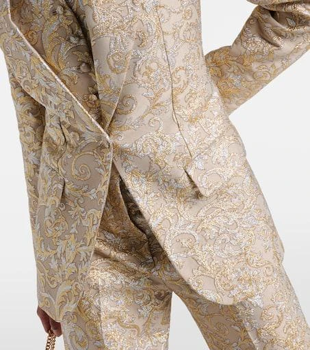 Stella McCartney Single-breasted brocade blazer 5