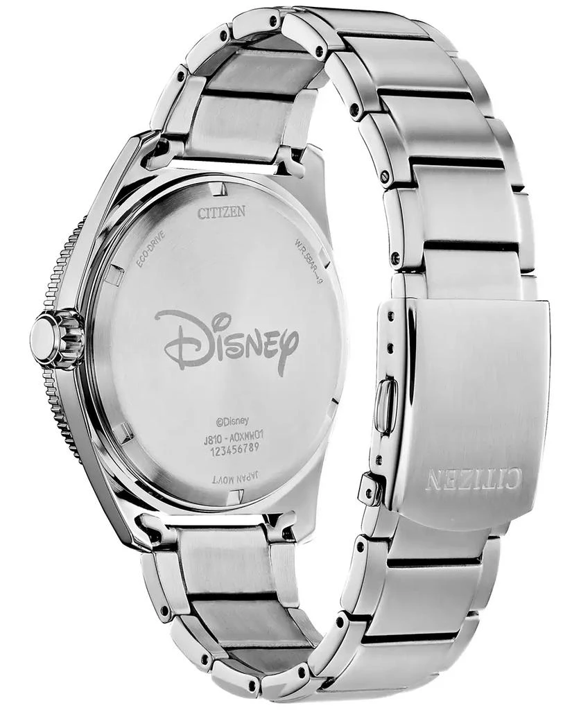 Citizen Eco-Drive Men's Disney Mickey Mouse Stainless Steel Bracelet Watch 43mm 3