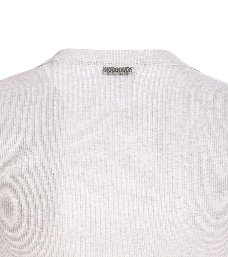 Brunello Cucinelli Brunello Cucinelli Ribbed-Knit Top 3