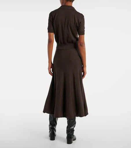 Khaite Morgane wool-blend polo shirt 3