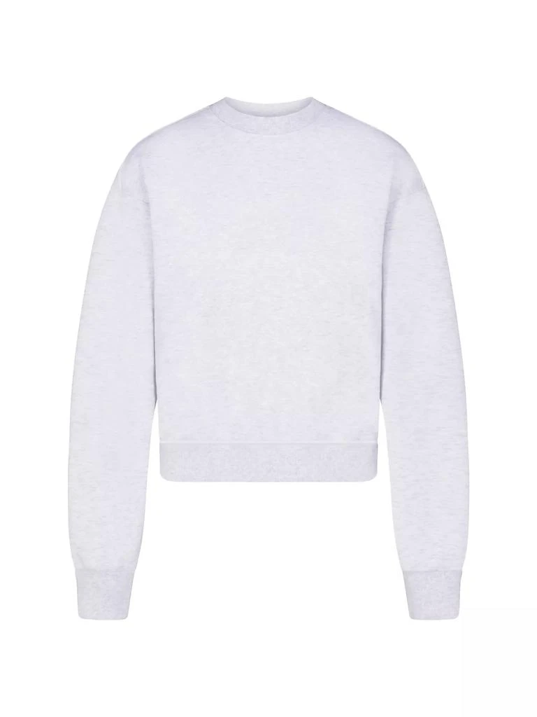 SKIMS Cotton Fleece Classic Crewneck 1