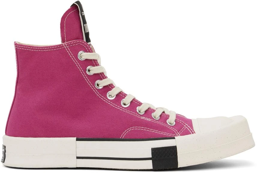 Rick Owens DRKSHDW Pink Converse Edition TURBODRK Chuck 70 Sneakers 1