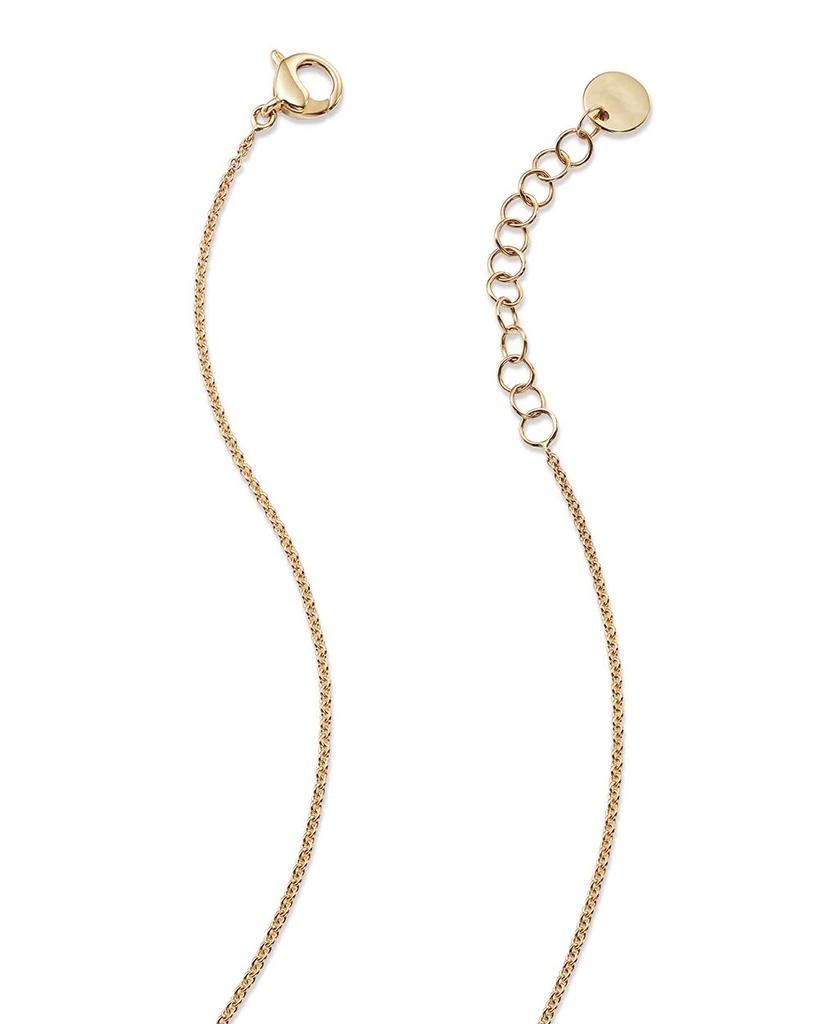 Marco Bicego 18K Yellow Gold Delicati Pendant Necklace with Diamonds, 16.5" 4