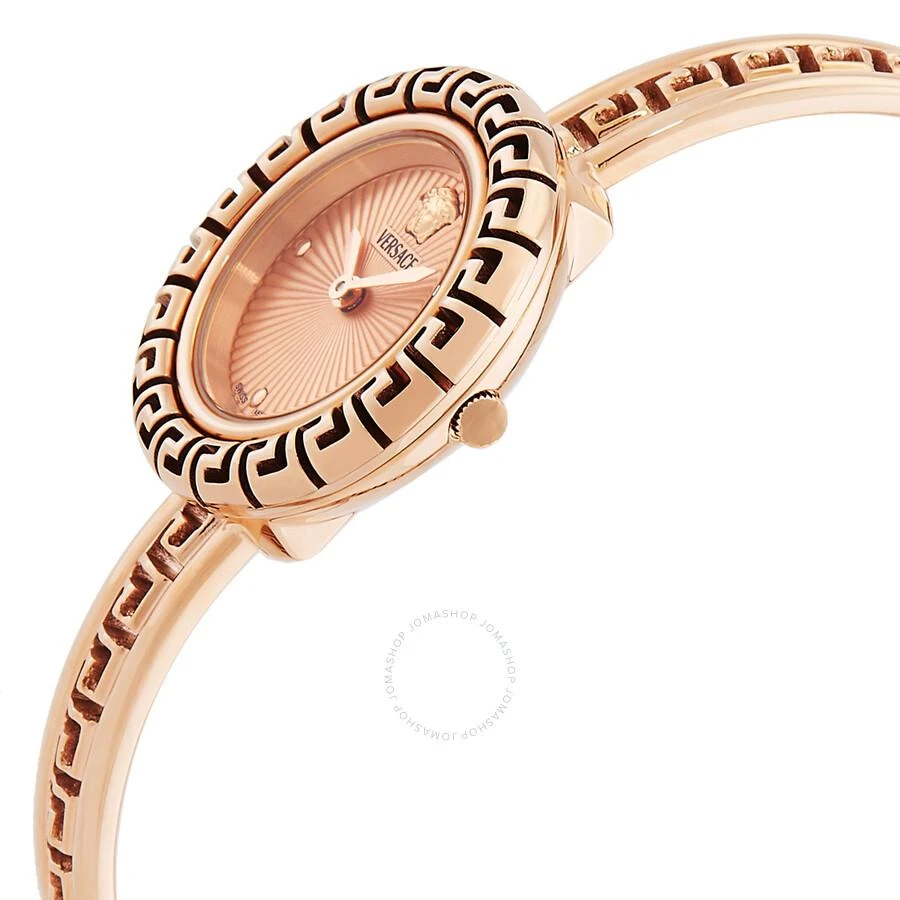 Versace La Greca Quartz Rose Gold Dial Ladies Watch VE8C00424 2