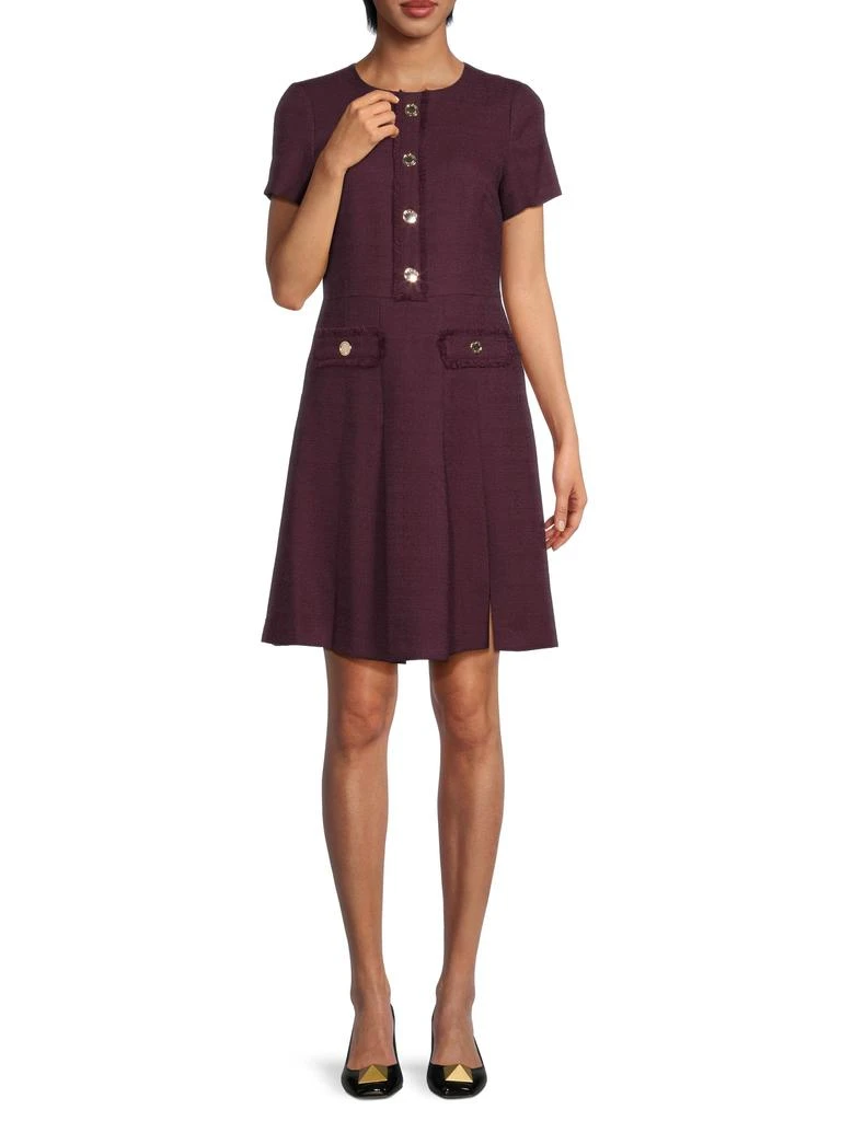 strapless open back dress Posy Midi Dress In Eclipse – Victoria Beckham UK