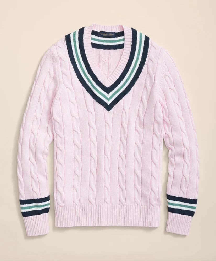 Brooks Brothers Archive Tennis Sweater in Supima® Cotton 1