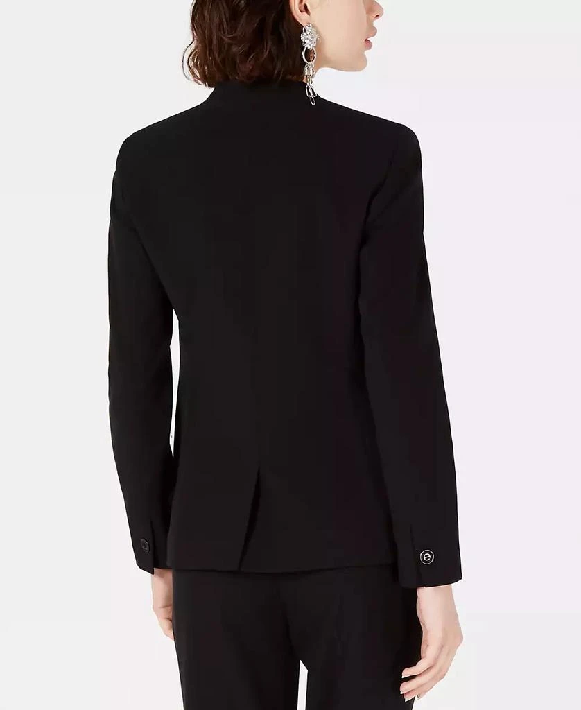 Bar III Women's Collarless Open-Front Blazer, Created for Macy's 2