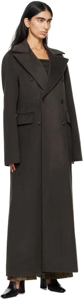 Nanushka Gray Damira Coat 4