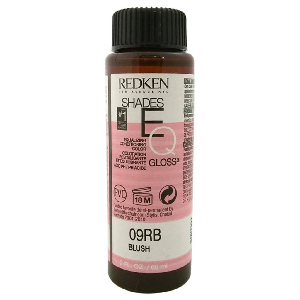 Redken Shades EQ Color Gloss 09RB - Blush by  for Women - 2 oz Hair Color 1