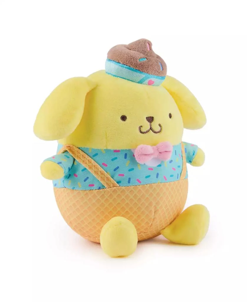 Hello Kitty Gund Sanrio Ice Cream Pompompurin Plush, 6" 4