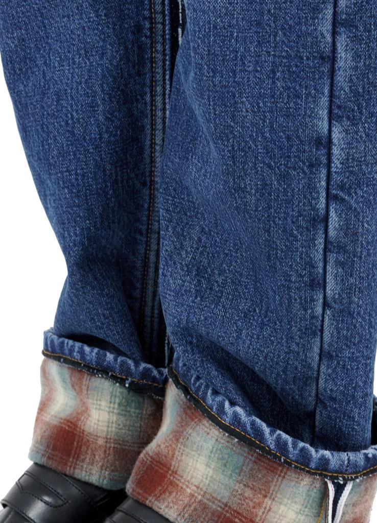 MAISON MARGIELA Pendleton yoke jeans 4