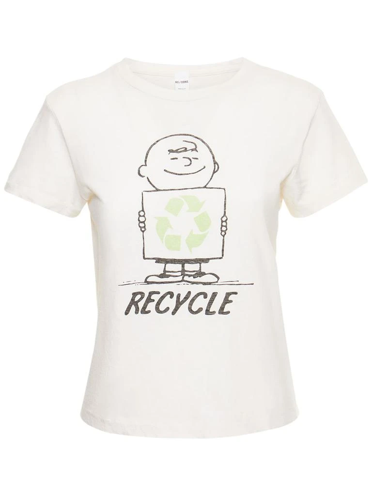 Re/Done Peanuts Classic T-shirt 1