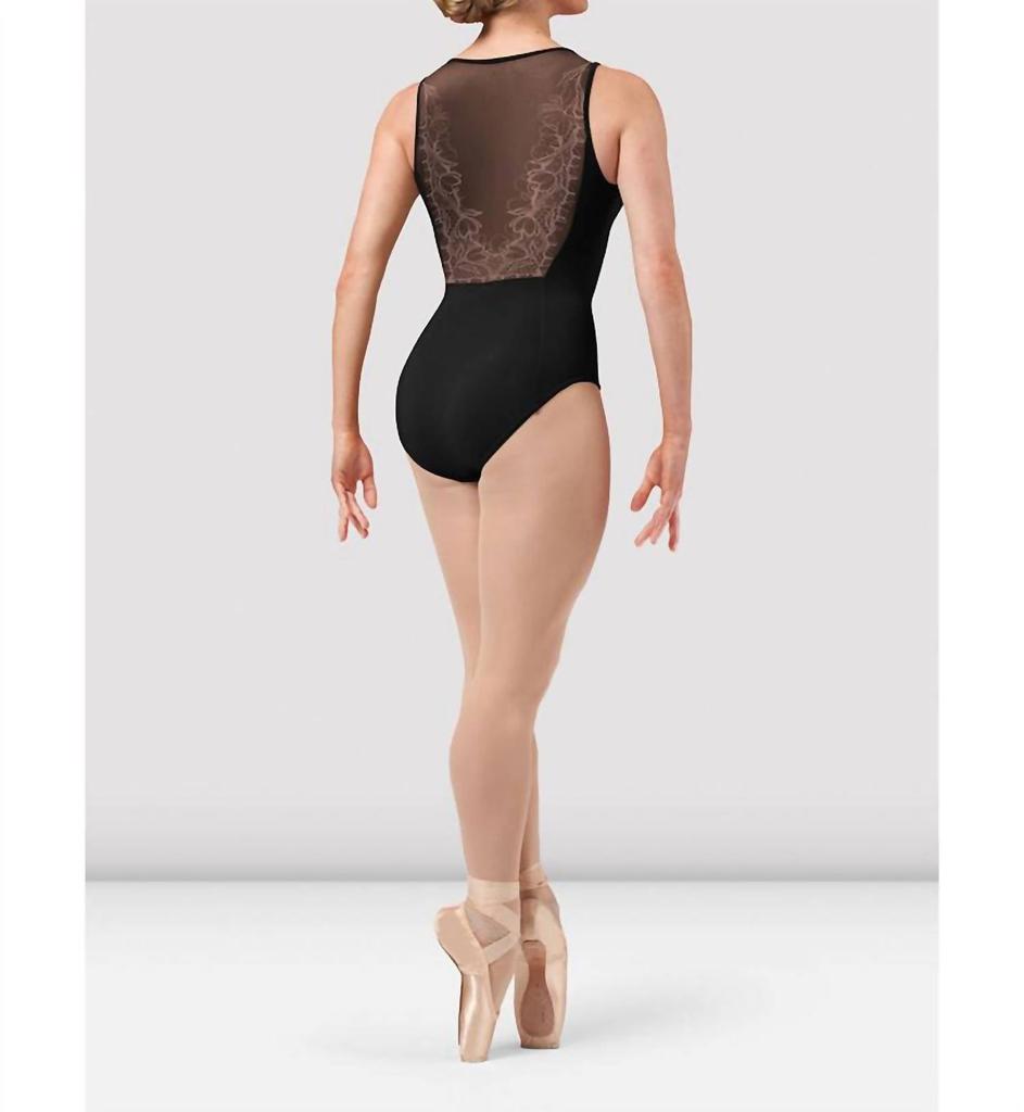 Bloch Bloch - Ladies Maya Lace Print Tank Leotard Bodysuit