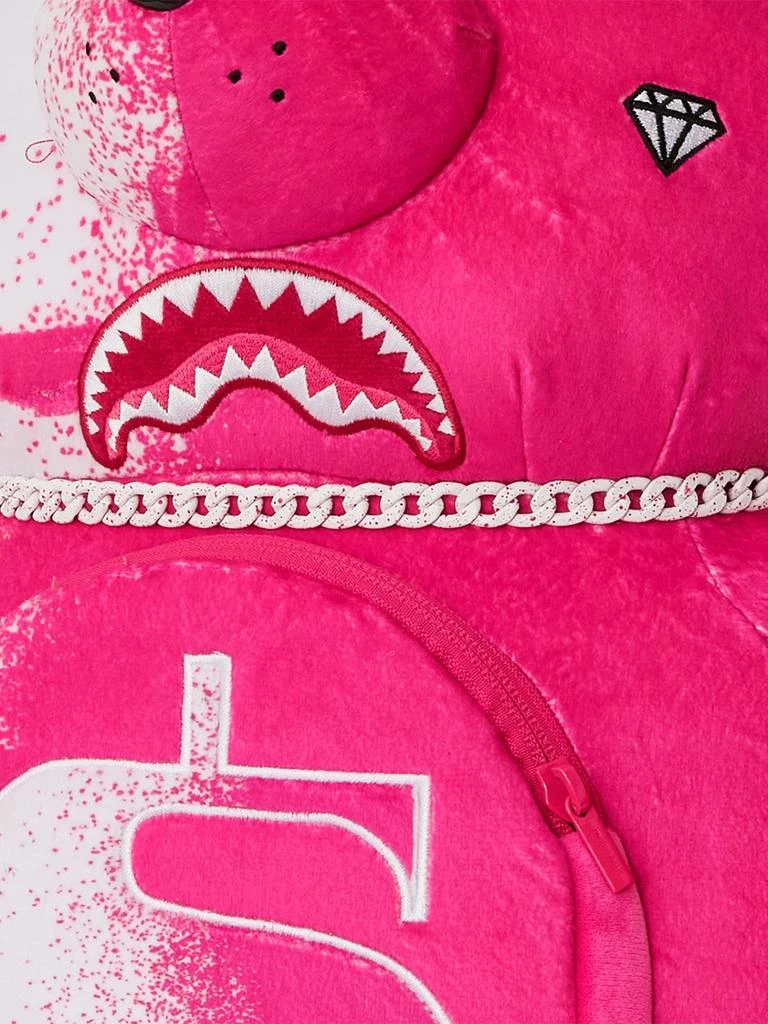SprayGround Kids Vandal Teddy Bear Backpack in Pink (46cm) 4