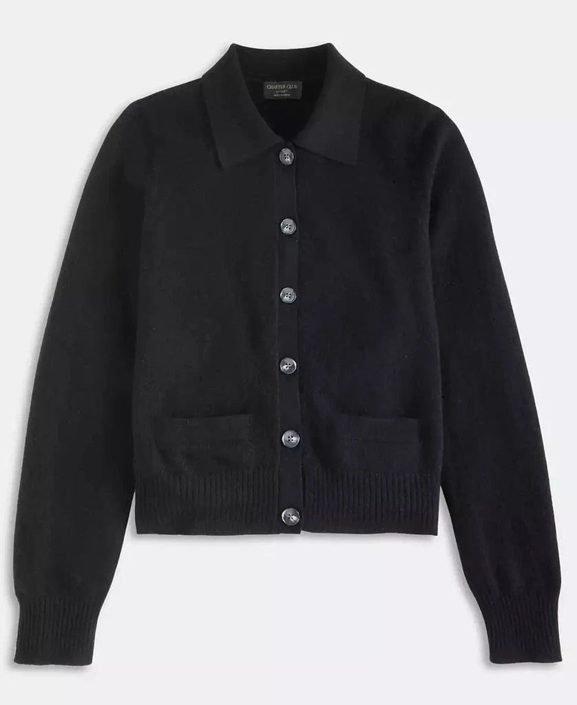 Charter Club Women's 100% Cashmere Collared Shrunken Cardigan, Macy's Exclusive 3