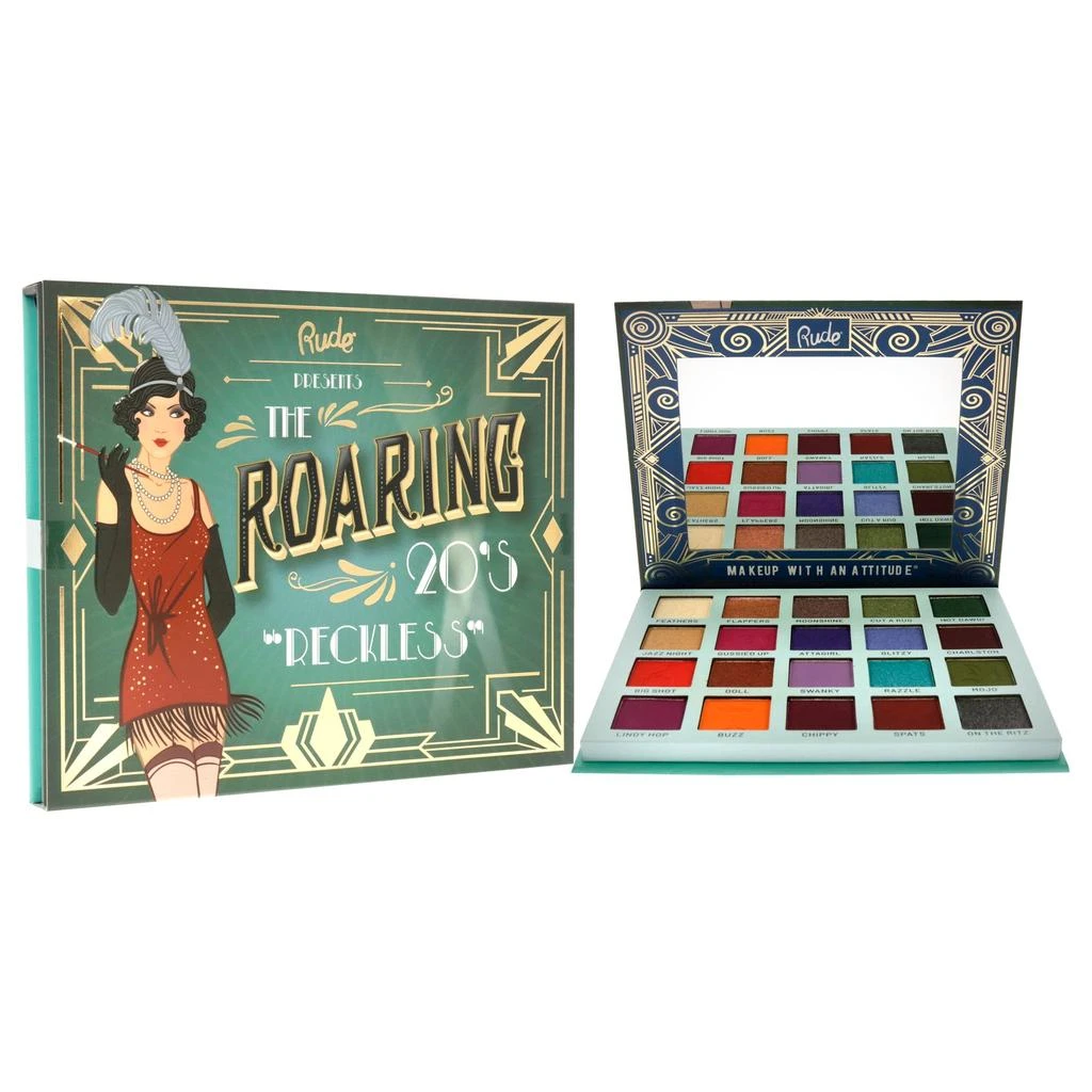 Rude Cosmetics The Roaring 20s Eyeshadow Palette - Reckless by  for Women - 1.06 oz Eye Shadow 3