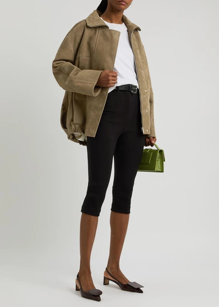 Jacquemus Le Blouson Ciro Cuir nubuck jacket 4