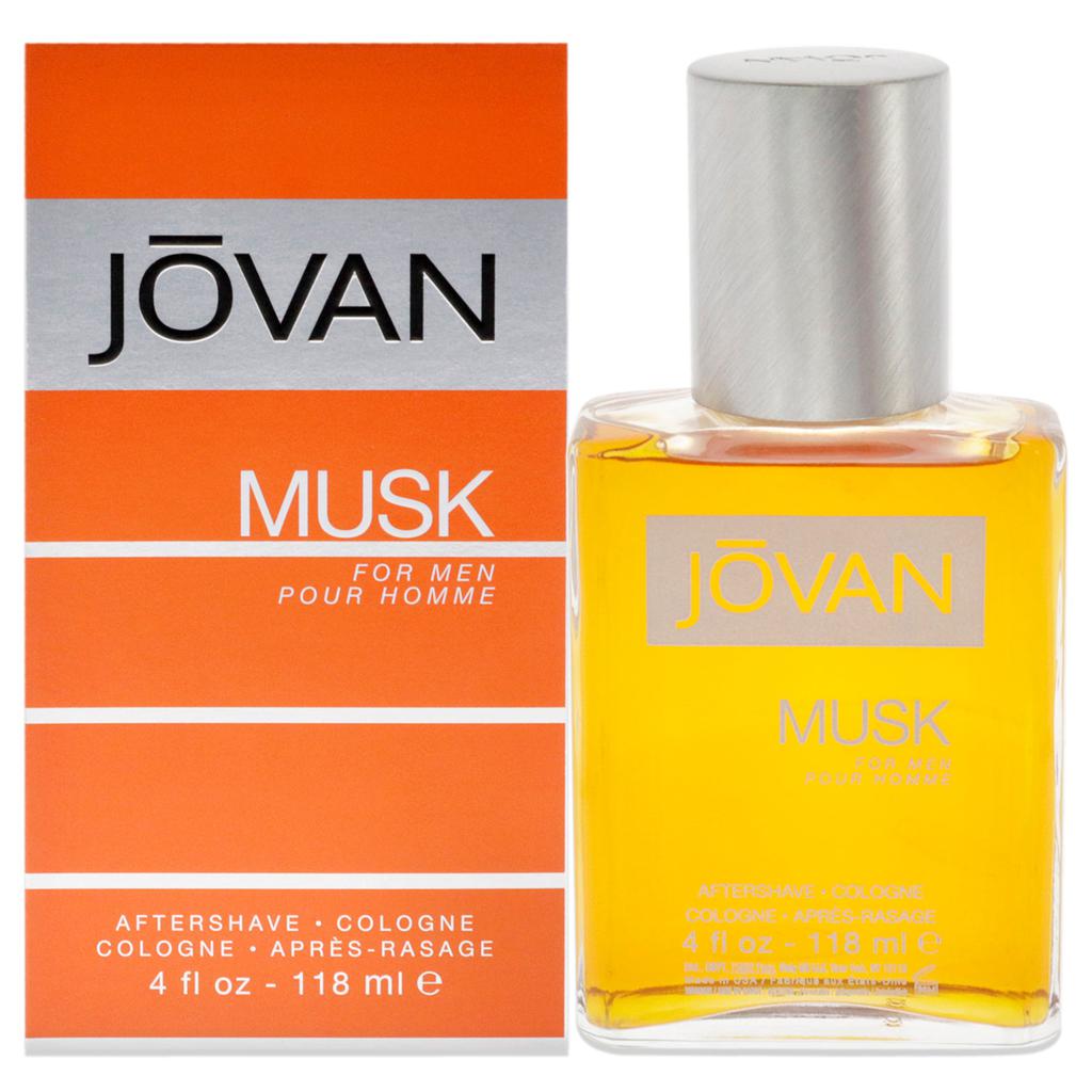 JOVAN Musk by  for Men - 4 oz After Shave Cologne