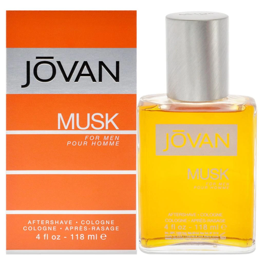 JOVAN Musk by  for Men - 4 oz After Shave Cologne 1