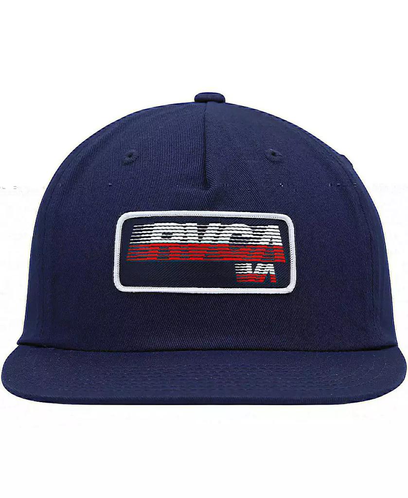 RVCA Men's Navy Motion Snapback Hat