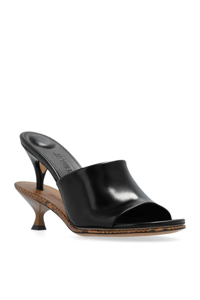 Jacquemus Heeled Slippers `Les Doubles` 4