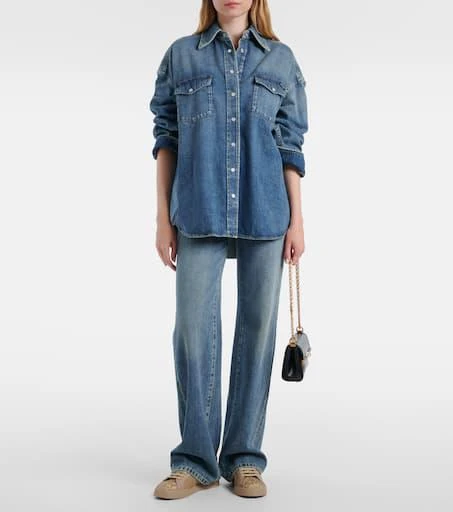 Dolce 
Gabbana Portofino lace-trimmed leather sneakers 3