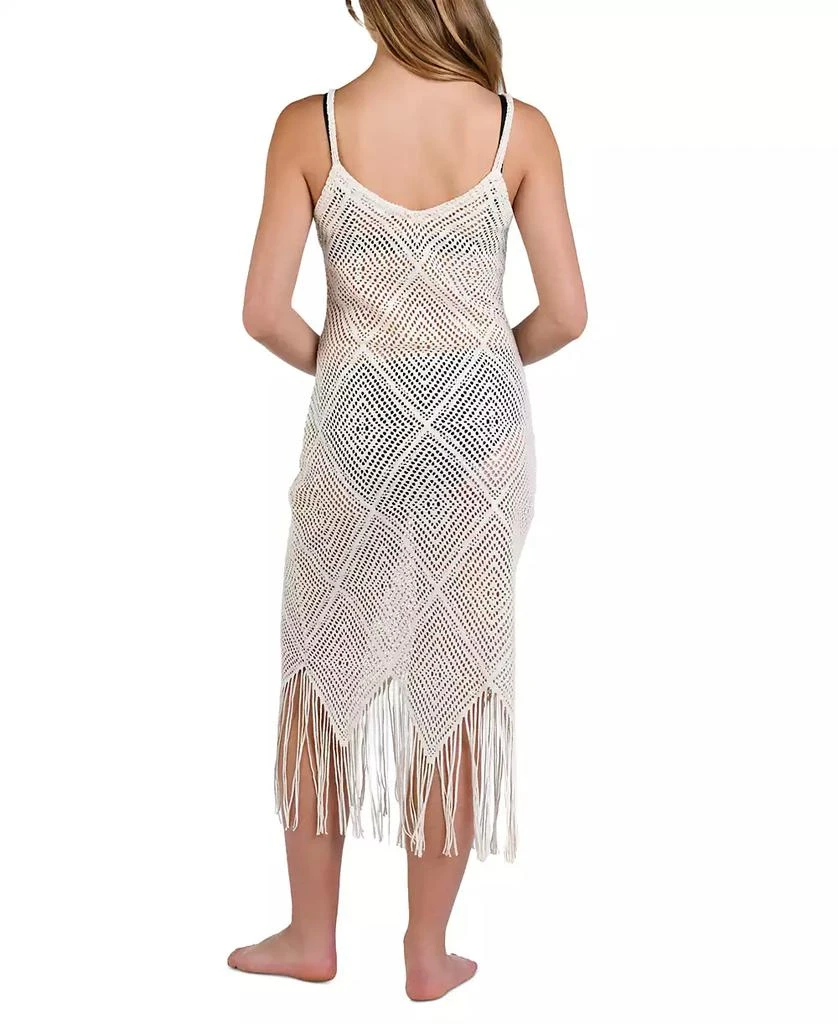 La Blanca Women's Crochet The Day Cotton Cover-Up Dress 2